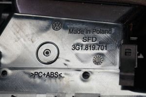 Volkswagen PASSAT B8 Dysze / Kratki nawiewu deski rozdzielczej 3G1819701