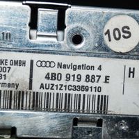 Audi A4 S4 B7 8E 8H Unité / module navigation GPS 4B0919887E