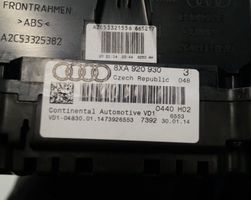 Audi A1 Spidometras (prietaisų skydelis) 8XA920930