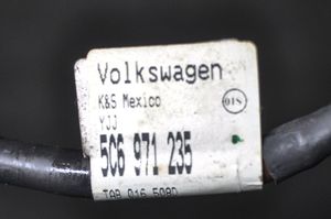 Volkswagen Jetta VI Câble négatif masse batterie 5C6971235