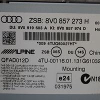 Audi A3 S3 8V Écran / affichage / petit écran 8V0857273H