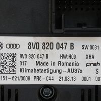 Audi A3 S3 8V Sisätuulettimen ohjauskytkin 8V0820047B