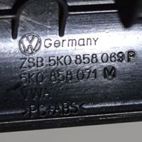 Volkswagen Golf VI Kojelaudan hansikaslokeron lista 5K0858071M