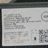 Audi A4 S4 B9 Set di tappetini per auto 