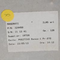 Maserati GranTurismo Réservoir de carburant 224450