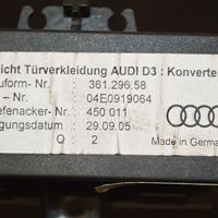 Audi A8 S8 D3 4E Autres dispositifs 04E0919064