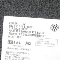 Volkswagen Polo V 6R Juego de alfombras de coche 6R2863011B