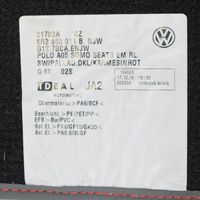 Volkswagen Polo V 6R Zestaw dywaników samochodowych 6R2863011B