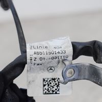 Mercedes-Benz A W176 Moottorin asennusjohtosarja A6511501433
