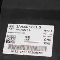 Volkswagen PASSAT B7 Centralina/modulo EMF freno posteriore 3AA907801G