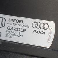 Audi Q3 8U Polttoainesäiliön korkin suoja 