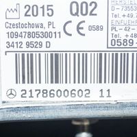 Mercedes-Benz S C217 Poduszka powietrzna Airbag fotela 2178600602