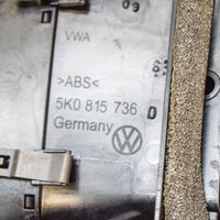 Volkswagen Golf VI Kojelaudan tuuletussuuttimen suojalista 