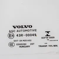 Volvo V40 Etuoven ikkunalasi, neliovinen malli 43R00049