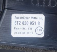 Audi A5 8T 8F Garniture, panneau de grille d'aération 8T2820951B