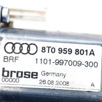 Audi A5 8T 8F Etuoven ikkunan nostomoottori 8T0959801A