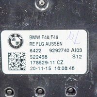 BMW X1 F48 F49 Copertura griglia di ventilazione cruscotto 9292740