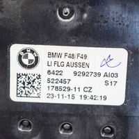 BMW X1 F48 F49 Kojelaudan tuuletussuuttimen suojalista 9292739