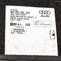 Audi A3 S3 8V Auton lattiamattosarja 8V2864435