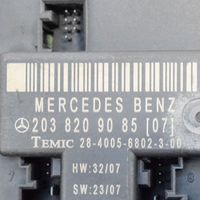 Mercedes-Benz CLC CL203 Durų elektronikos valdymo blokas A2038209085