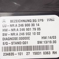 Mercedes-Benz SLK R172 Takajarrun EMF-ohjainlaite/moduuli A2469003014