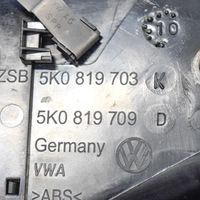 Volkswagen Golf VI Copertura griglia di ventilazione cruscotto 5K0819709D