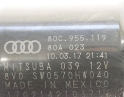 Audi Q5 SQ5 Tringlerie et moteur d'essuie-glace avant 80C955023A