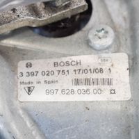 Porsche 911 997 Mechanizm i silniczek wycieraczek szyby przedniej / czołowej 