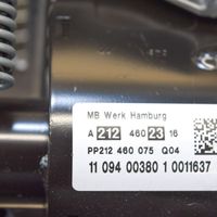 Mercedes-Benz E W212 Cremagliera dello sterzo parte meccanica 212460075