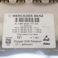 Mercedes-Benz C W204 Audio HiFi garso valdymo blokas A1669001105