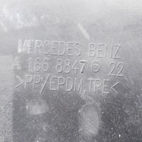 Mercedes-Benz GL X166 Rivestimento paraspruzzi passaruota anteriore A1668847622