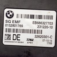 BMW 5 F10 F11 Centralina/modulo EMF freno posteriore 6863277