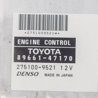 Toyota Prius (NHW20) Calculateur moteur ECU 8966147170