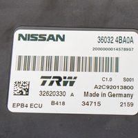 Nissan Qashqai Moduł / Sterownik hamulca postojowego EMF A2C53256601