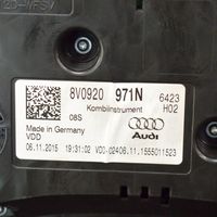 Audi A3 S3 8V Tachimetro (quadro strumenti) 8V0920971N