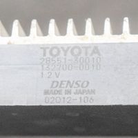 Toyota Verso Hehkutulpan esikuumennuksen rele 2855130010