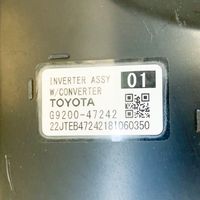 Toyota C-HR Convertisseur / inversion de tension inverseur G920047242