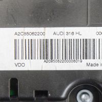 Audi Q3 8U Compteur de vitesse tableau de bord A2C85062200