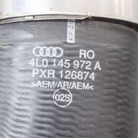 Audi Q7 4L Tube d'admission de tuyau de refroidisseur intermédiaire 4L0145972A
