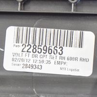 Chevrolet Volt I Moldura protectora del borde delantero 22859663