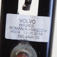 Volvo S90, V90 Silniczek regulacji pasów bezpieczeństwa 8632605