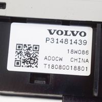 Volvo S90, V90 Takaluukun avauskytkimen painike/kytkin 31481439