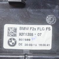 BMW 2 F22 F23 Kojelaudan tuuletussuuttimen suojalista 9205355