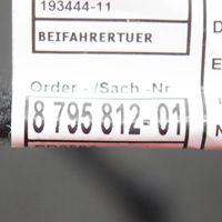 BMW X2 F39 Faisceau de câblage de porte avant 8795812