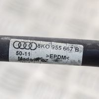 Audi A4 S4 B8 8K Tubo flessibile per liquido lavavetri del parabrezza 8K0955667B