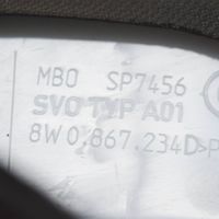Audi A4 S4 B9 A-pilarin verhoilu 8W0867234D