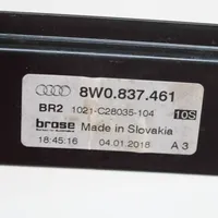 Audi A4 S4 B9 Etuoven ikkunan nostin moottorilla 8W0837461