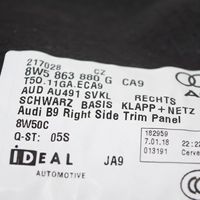 Audi A4 S4 B9 Tavaratilan sivuverhoilu 8W5863880G