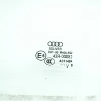 Audi Q3 8U Pagrindinis priekinių durų stiklas (keturdurio) 43R00082