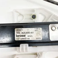 Audi Q3 8U El. Lango pakėlimo mechanizmo komplektas 8U0839461